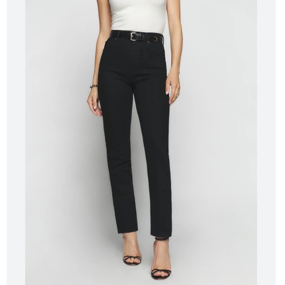Reformation Ultra High Rise Straight Jeans NWOT - Picture 1 of 11